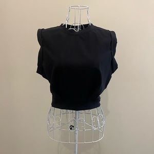 Black Halara top; Size small